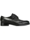 Dsquared2 Flower Embossed Lace-up Shoes