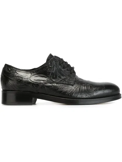 Dsquared2 Flower Embossed Lace-up Shoes