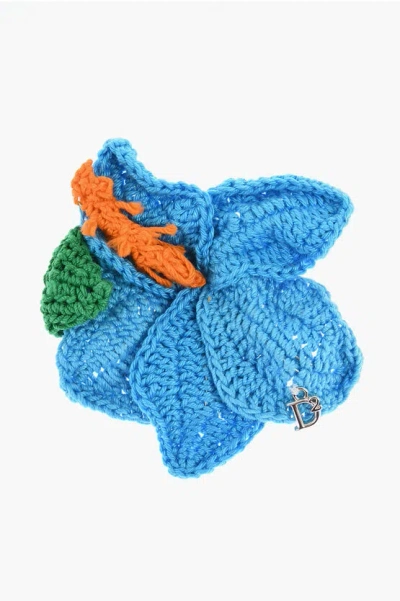 Dsquared2 Flower Shaped Crochet Single Earring Grösse Unica