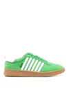 Dsquared2 Green Low Top Sneakers In Green