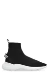 Dsquared2 Icon Fly High-top Sneakers In Black