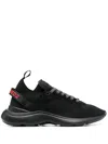 Dsquared2 Logo-print Low-top Sneakers In Black