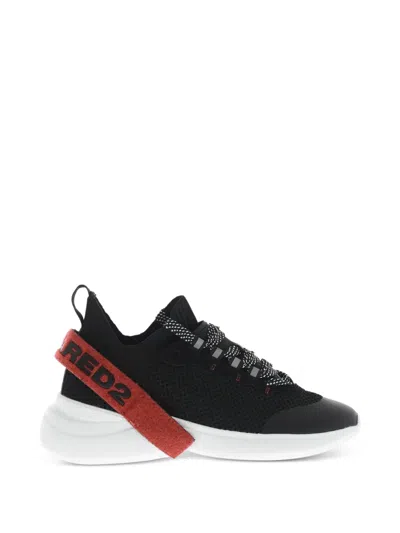 Dsquared2 Fly Low-top Sneakers In Black