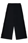 Dsquared2 Formal Pants With Pleated Inserts In Black