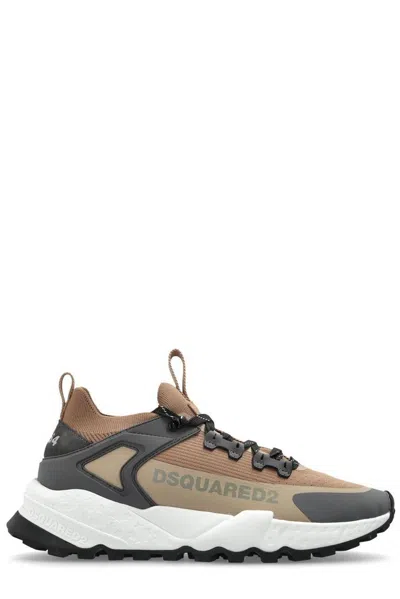 Dsquared2 Free  Sneakers In Grey/beige