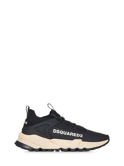 Dsquared2 Free Sneakers In Black