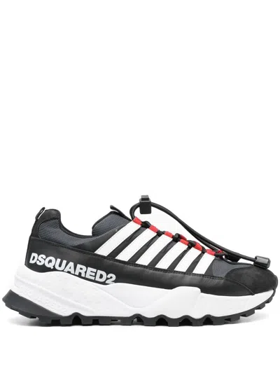 Dsquared2 Freesneakerslace-up Low Top Sneaker In Black