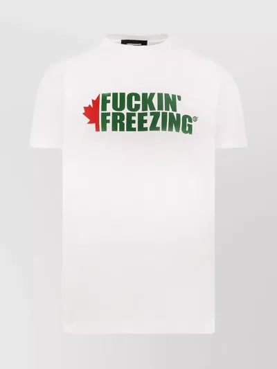 DSQUARED2 FRESH COTTON CREW-NECK T-SHIRT