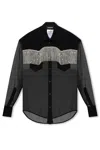 DSQUARED2 DSQUARED2 FRINGED LONG-SLEEVED SHIRT