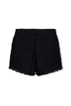 Dsquared2 Fringed Shorts In Blue