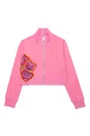 Dsquared2 Zip-up Sweatshirt In Pink