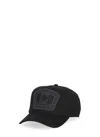 Dsquared2 Gabardine Baseball Cap In Black