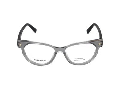 Dsquared2 Emporio Armani Cotton Trousers In Brown