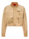 Dsquared2 Garment-dyed Bomber Jacket In Brown