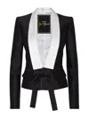 Dsquared2 Gatsby Fit Black Virgin Wool In Black