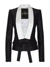 Dsquared2 Gatsby Fit Black Virgin Wool In Black
