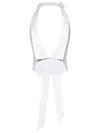 Dsquared2 Gatsby Top In Cotton And Silk Blend