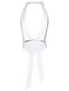 Dsquared2 Gatsby Top In Cotton And Silk Blend