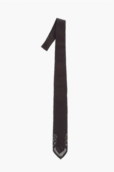 Dsquared2 Gauzed Silk Tie Grösse Unica