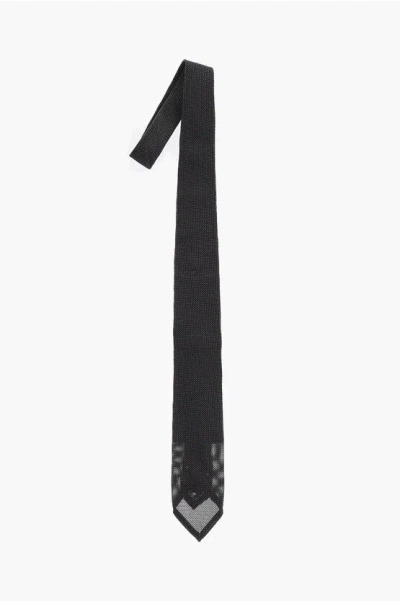 Dsquared2 Gauzed Silk Tie Grösse Unica