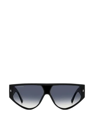 Dsquared2 Geometric-frame Sunglasses In Black