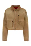 Dsquared2 Dsquared Camel Denim Jacket In Brown