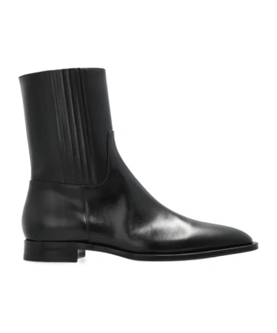 Dsquared2 Glam Punk Ankle Boots In Black