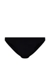 Dsquared2 Glitter-effect Bikini Bottoms In Black