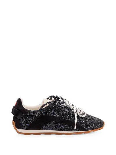 Dsquared2 Glitter-embellished Sneakers In Red