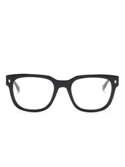Dsquared2 Glossy Square-frame Glasses In 086 Hvn