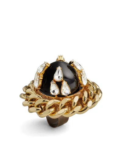 Dsquared2 Gold Crystal-detailing Ring
