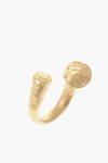 Dsquared2 Gold-effect Open Bangle Ring