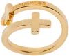 Dsquared2 Gold Jesus Ring In F193