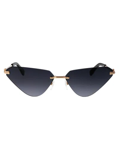 Dsquared2 Gold Metal Frame Sunglasses