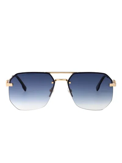 Dsquared2 Gold-tone Geometric Sunglasses