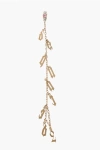 Dsquared2 Golden Effect Clip On Single Earrings With Monogram Charm