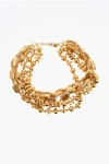Dsquared2 Golden Effect Kung-fu Monkey Necklace