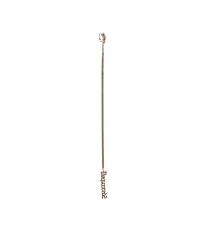 Dsquared2 Golden Gothic Drop Single Earring