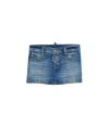 Dsquared2 Gonna Denim Con Applicazione In Blue