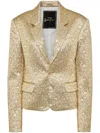 Dsquared2 Good Evening Blazer In 金色