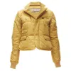 Dsquared2 Goose Down Padded Pocket Blazer Jacket In Yellow