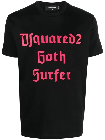 DSQUARED2 GOTH SURFER SHORT-SLEEVE T-SHIRT