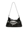 Dsquared2 Gothic Leather Belt Bag In Black