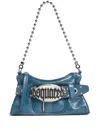 Dsquared2 Gothic Shoulder Bag In Blue