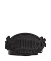 Dsquared2 Leather Belt With Logoed Buckle 40mm In Black