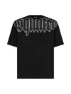 Dsquared2 Cotton D2 Gothic Loose Fit T-shirt In Black