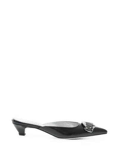 Dsquared2 Gothic Mule Sandals In Black