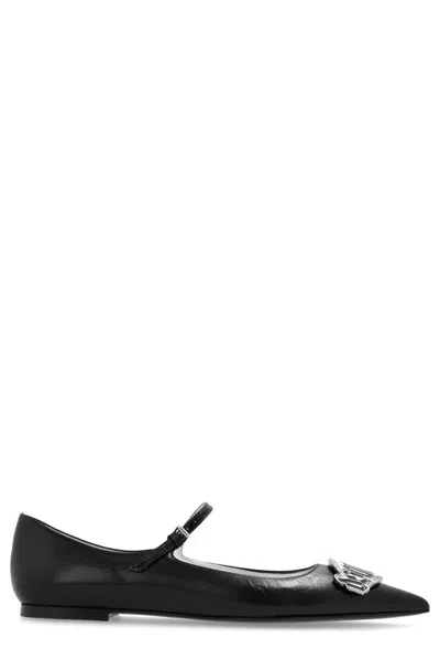Dsquared2 Ballet Flats Gothic In Schwarz