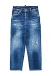 Dsquared2 Mid-rise Straight-leg Jeans In Blue