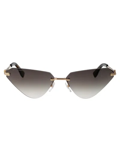 Dsquared2 Gradient Lens Metal Sunglasses In Gold